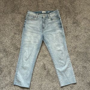 Kensie High Rise Slim Straight Jeans